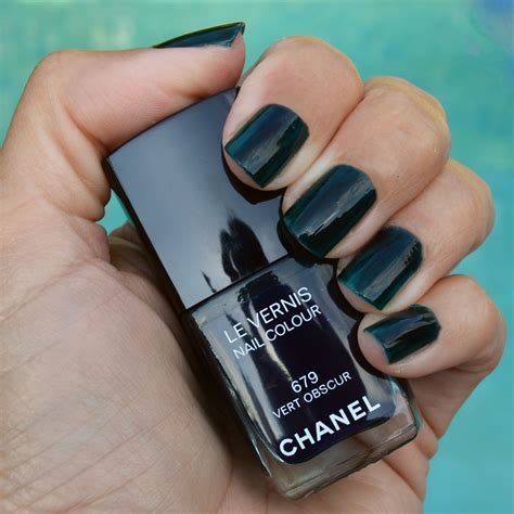 chanel nail polish green